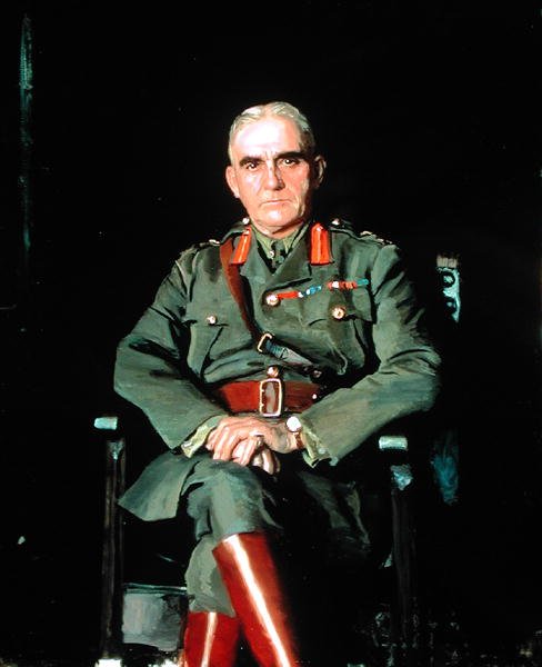 Generalløytnant Sir Sam Hughes av Harrington Mann