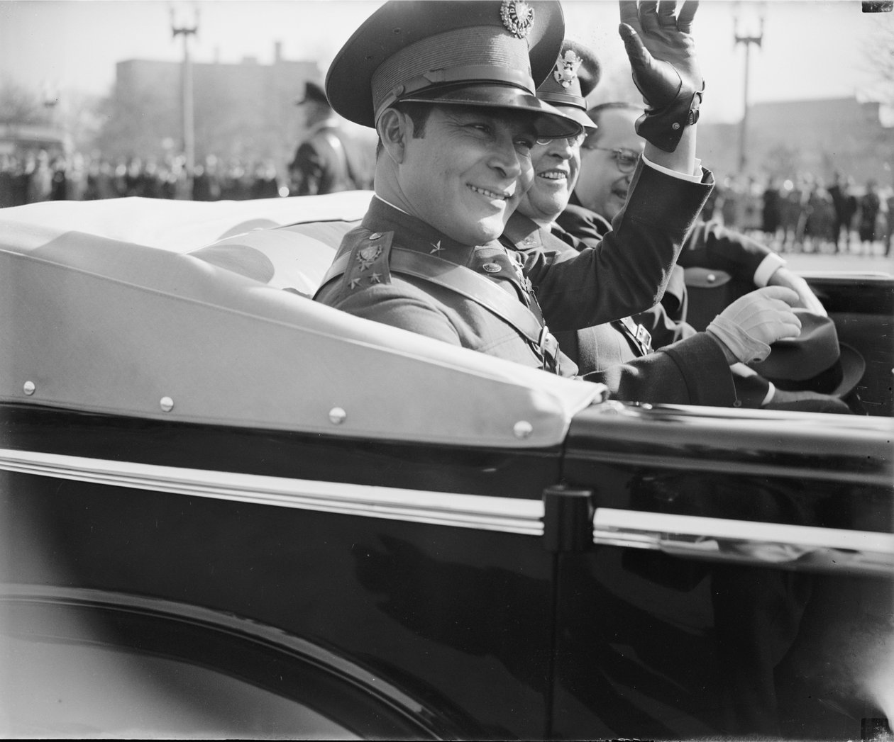 Den cubanske diktatoren Fulgencio Batista i Washington DC av Harris & Ewing