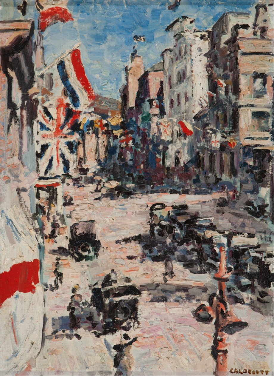 Kongelig besøk 1925 av Harry Stratford Caldecott