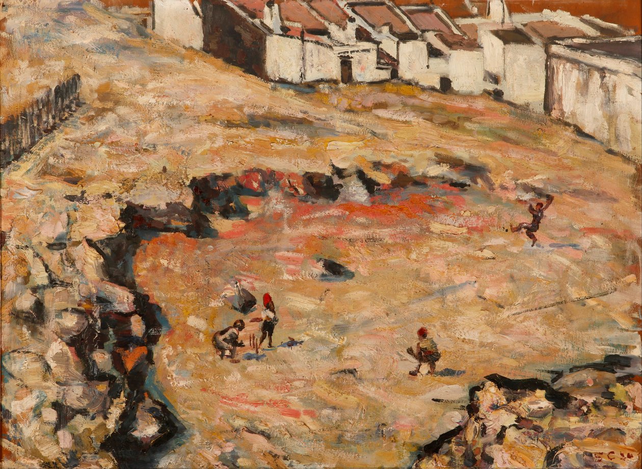 The Cricket Match (malaysisk kvartal) av Harry Stratford Caldecott