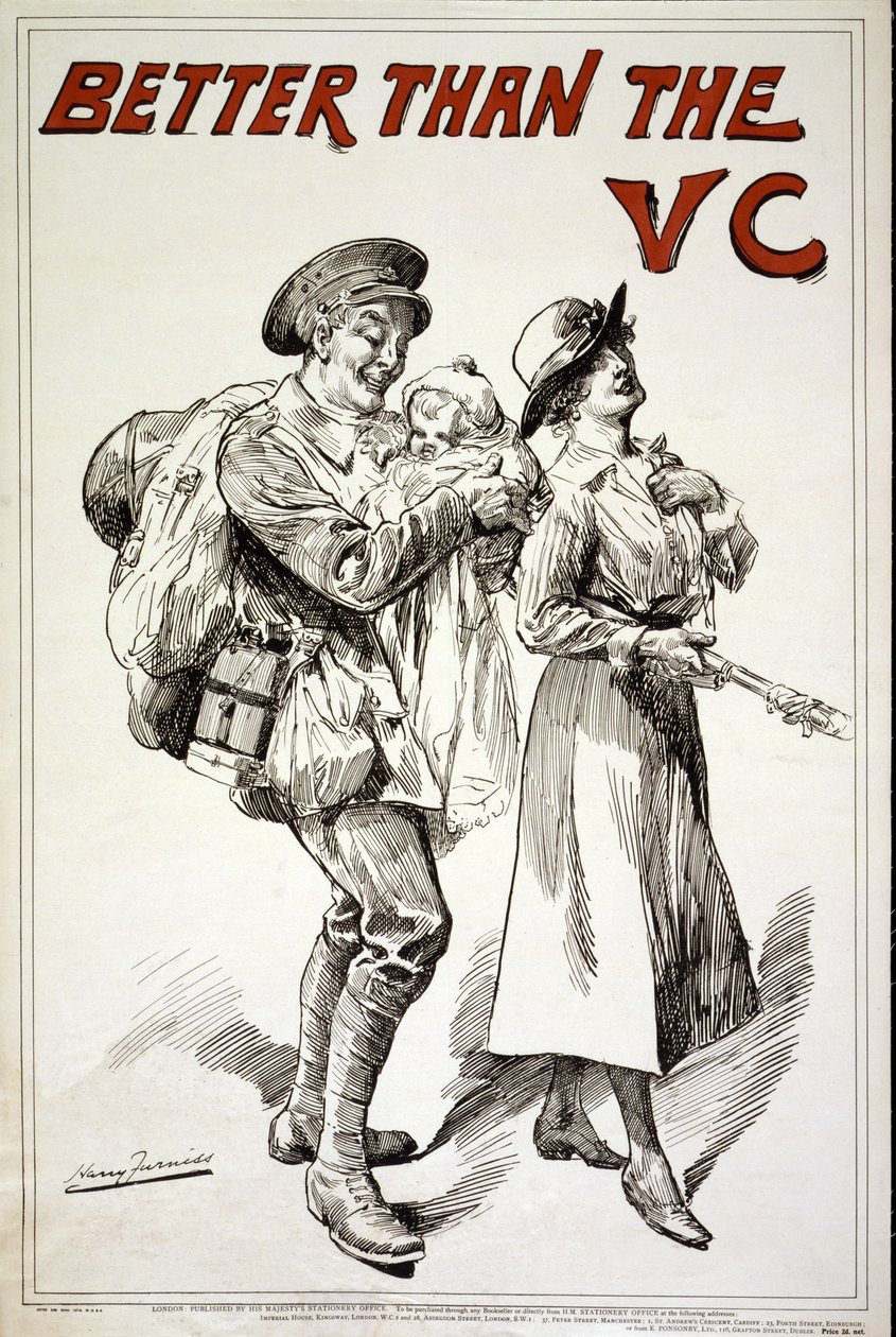 Bedre enn V.C., pub. 1918 av Harry Furniss