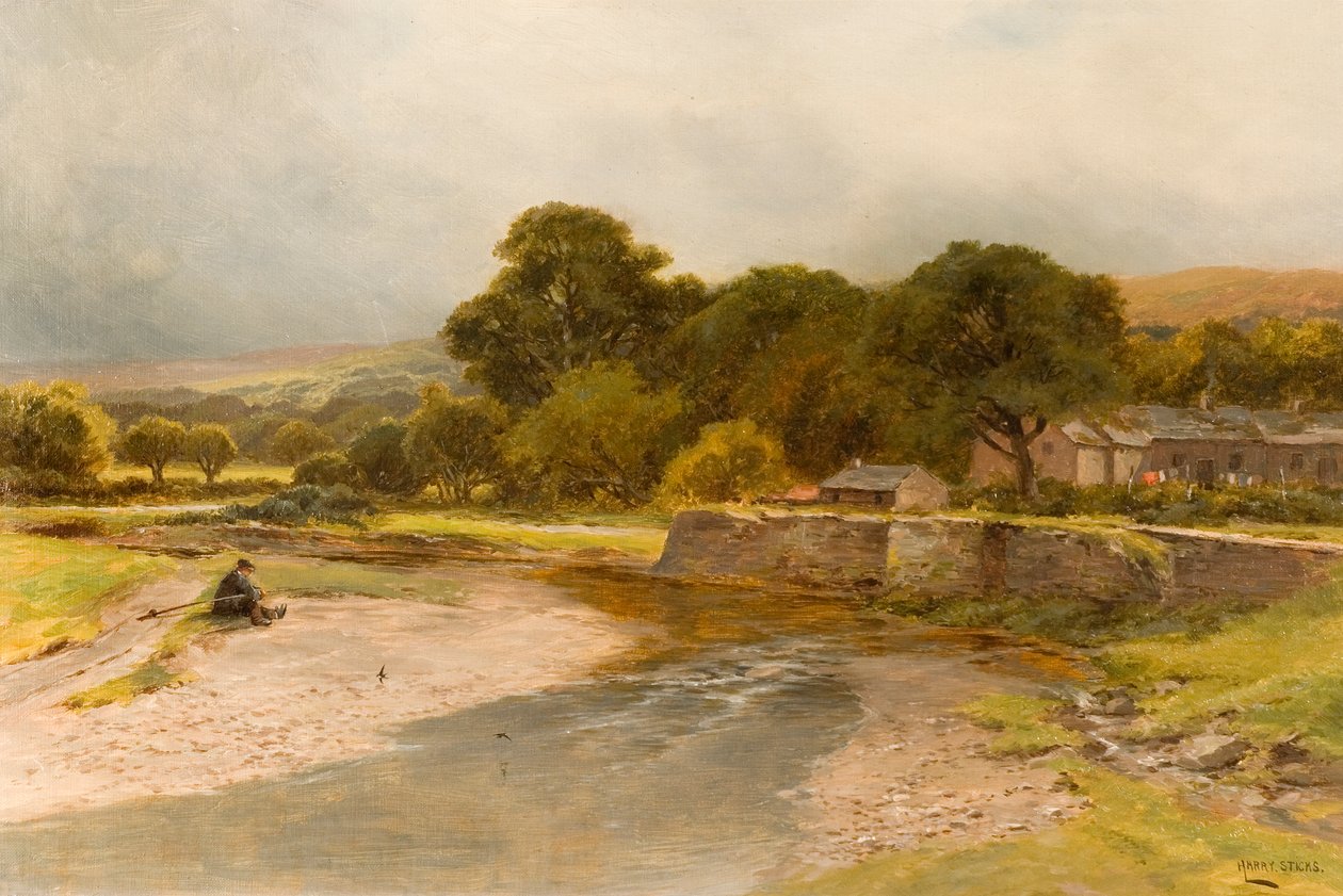 On the Wear, Stanhope, 1900 av Harry Sticks