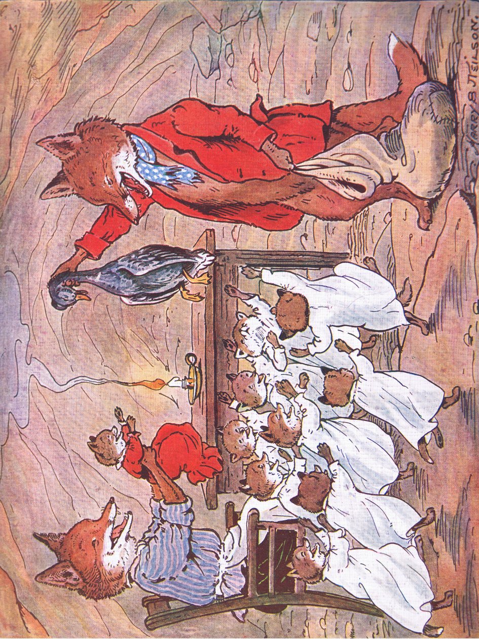 Sier her: Du er heldig, her er en god fet and., 1920 av Harry B Neilson
