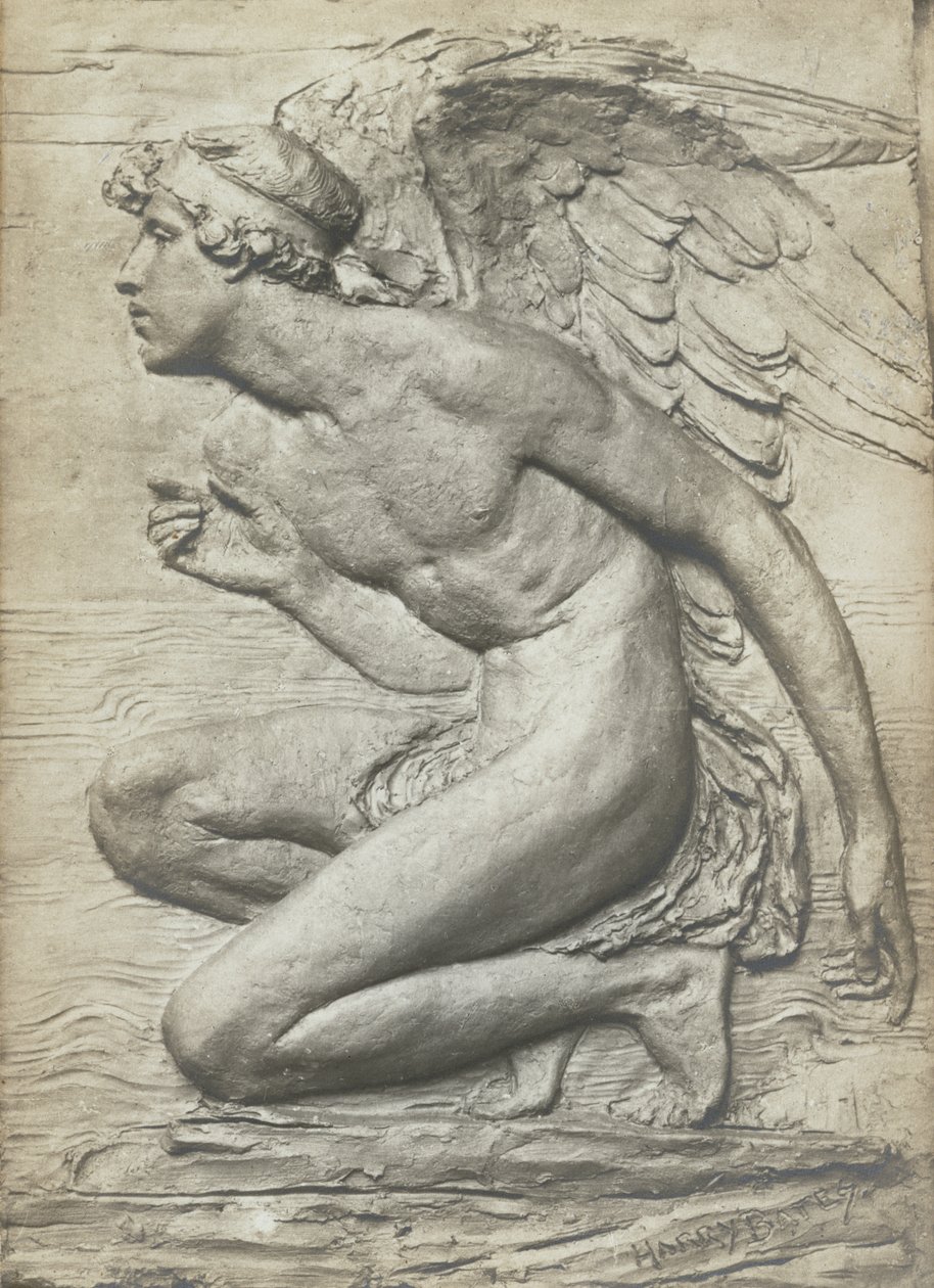 The Story of Psyche: Cupid (sølv bronse) (se 198359 og 201279) av Harry Bates
