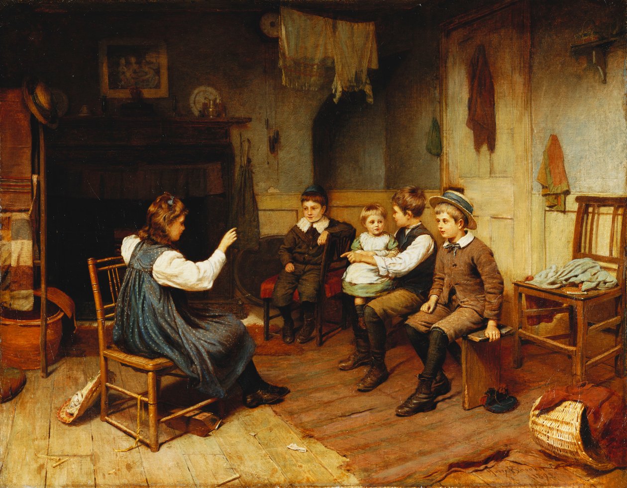 Lekeskole av Harry Brooker