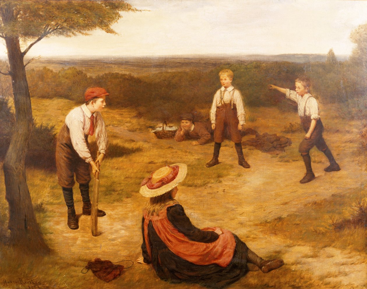 The Game of Cricket av Harry Brooker