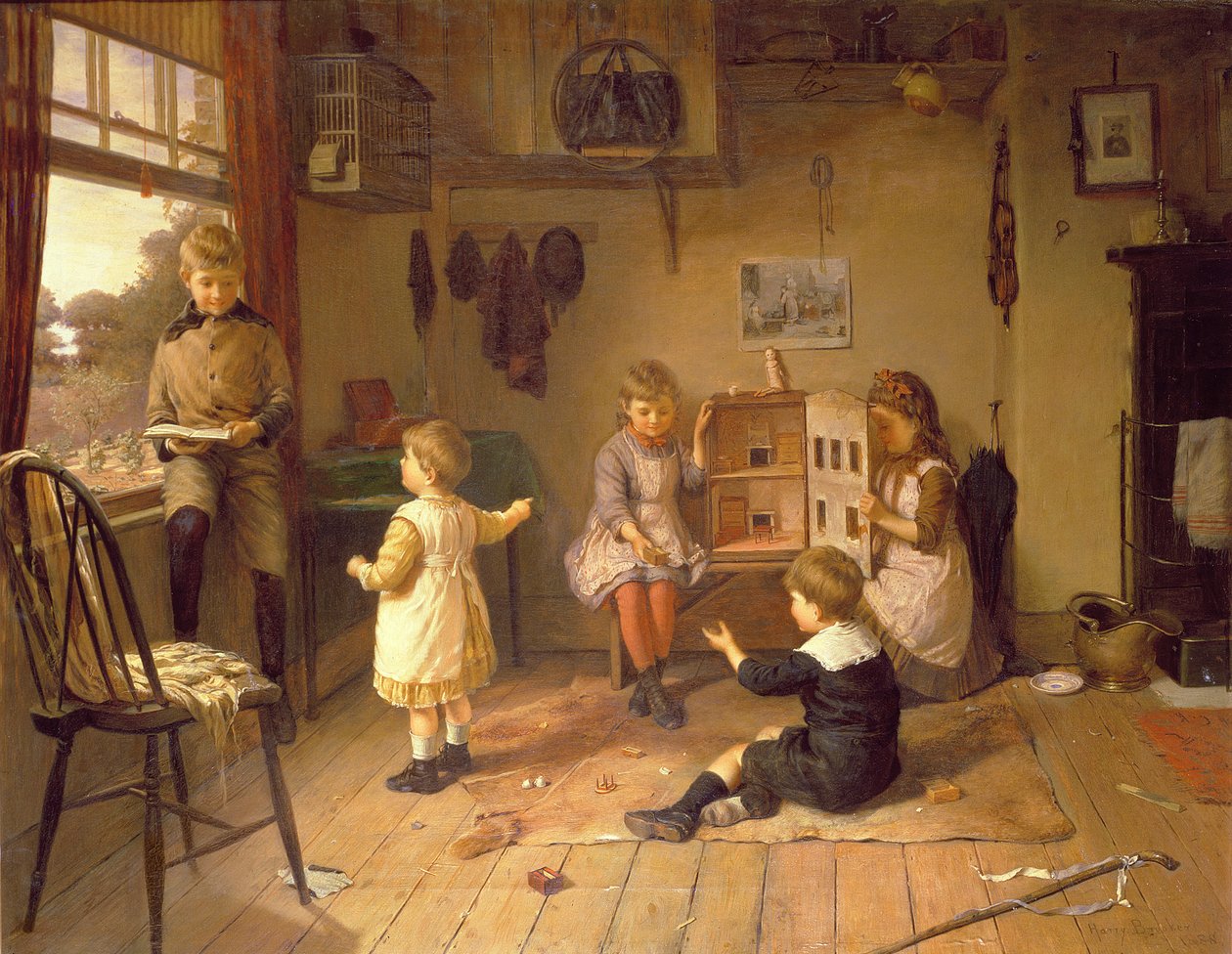 For gammel til å spille av Harry Brooker