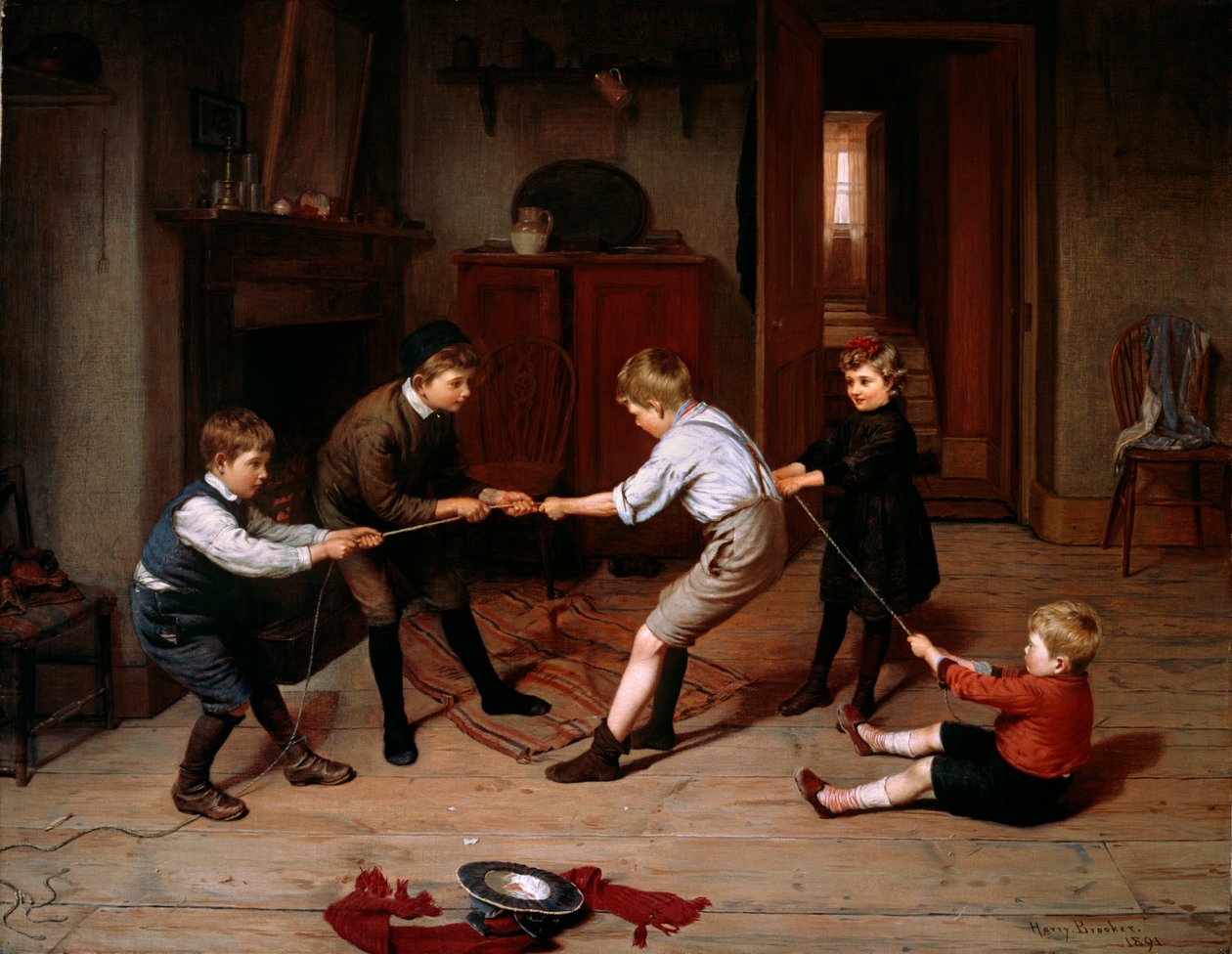 Tautrekking av Harry Brooker