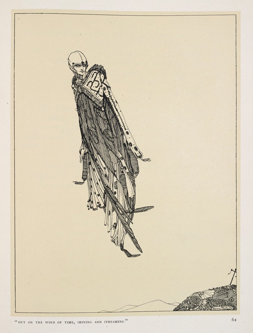 Den store elskeren. "Ut i tidens vind, skinner og strømmer" av Harry Clarke