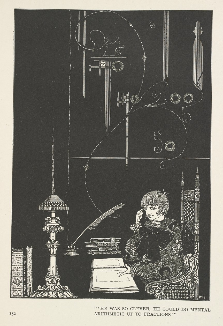 Snødronningen. Han var så flink at han kunne hoderegning opp til brøker. av Harry Clarke