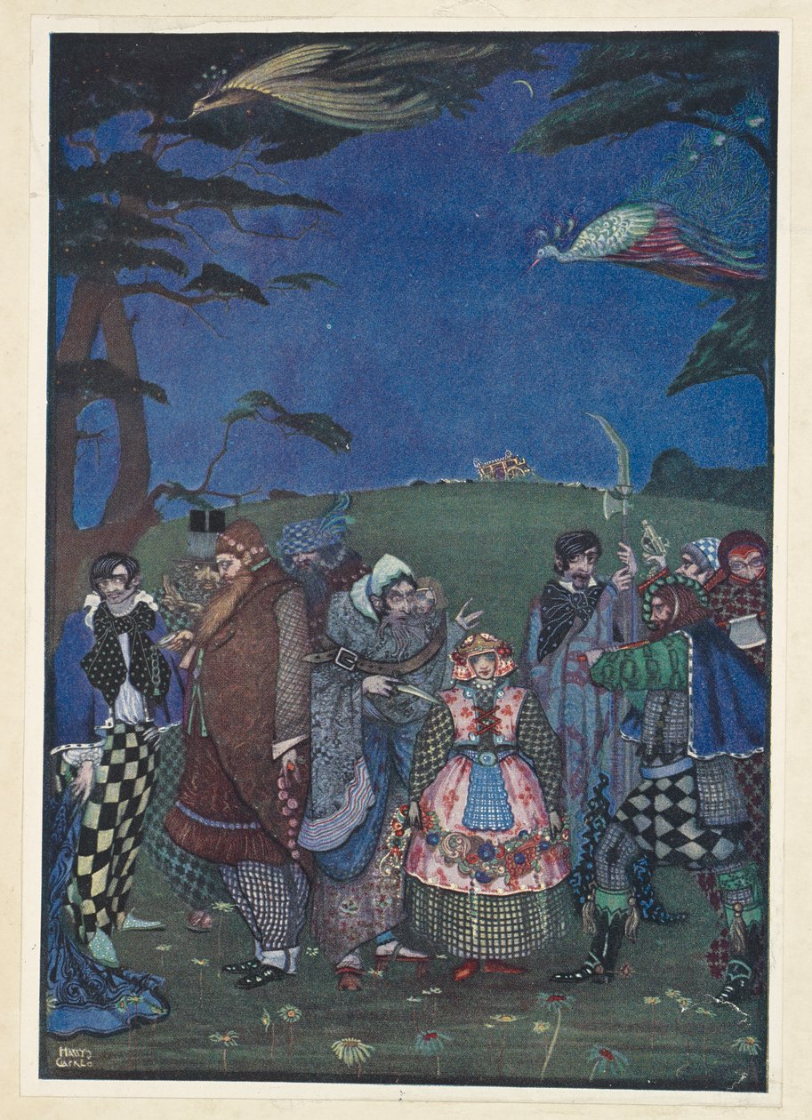 Snødronningen. Hun er feit - hun er pen - hun er matet med nøttekjerner! av Harry Clarke