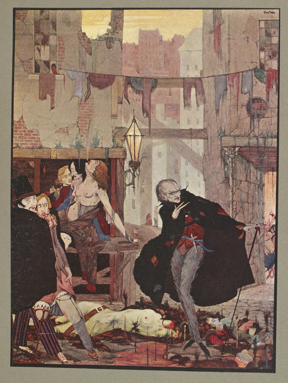 Mannen av mengden av Harry Clarke