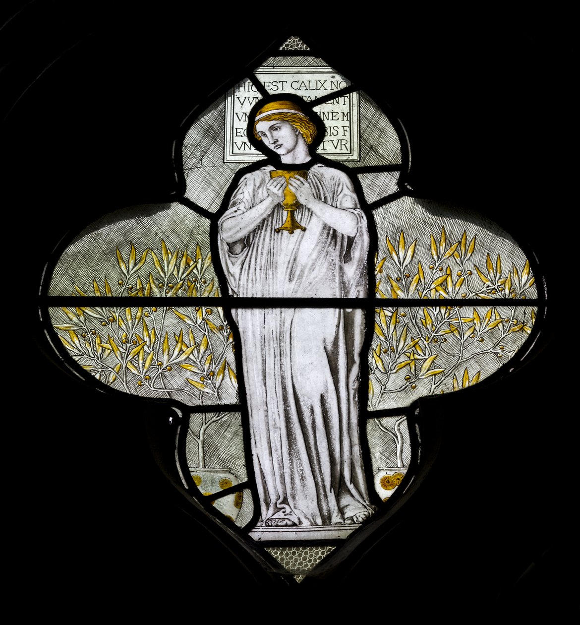 Minley, St. Andrew, James Powell & Sons, Harry Ellis Wooldridge, veldedighet, 1870 av Harry Ellis Wooldridge