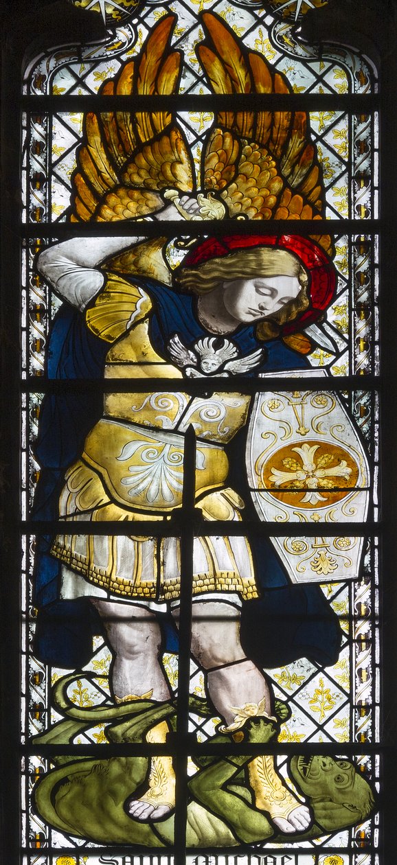 Winchester Cathedral, James Powell & Sons, Harry Ellis Wooldridge, St Michael, 1882 av Harry Ellis Wooldridge