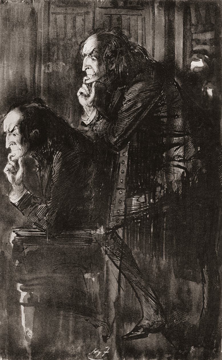 Illustrasjon til Charles Dickens