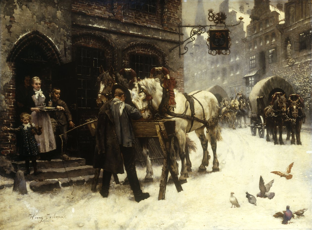 Utenfor Village Inn av Harry Jochmus
