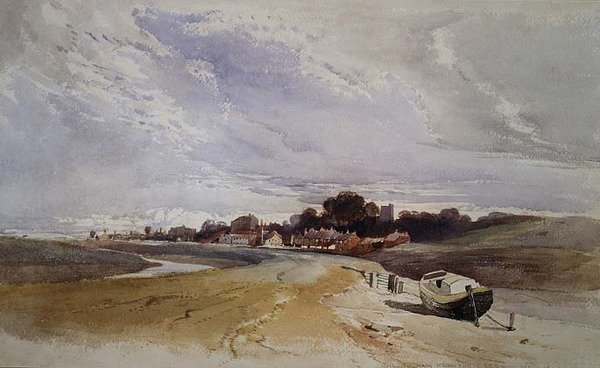 Gillingham ved elven Medway, Kent av Harry John Johnson
