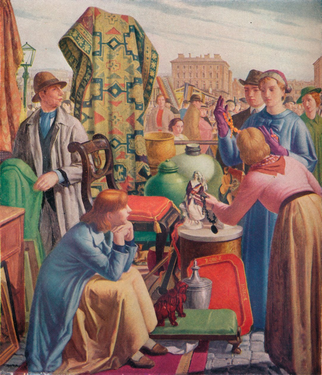 Caledonian Market, 1936 av Harry Morley