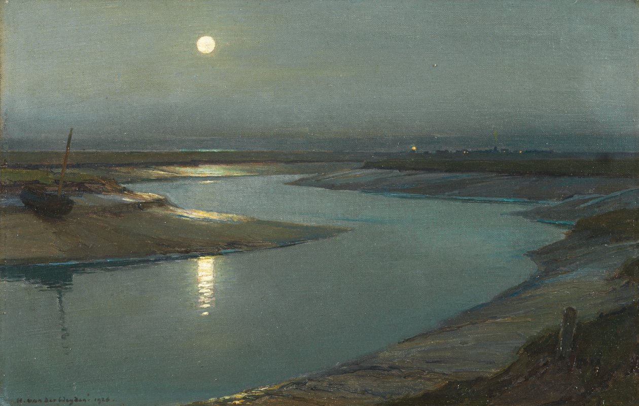 Coastwise Lights, ca. 1923 (olje på lerretstavle) av Harry van der Weyden