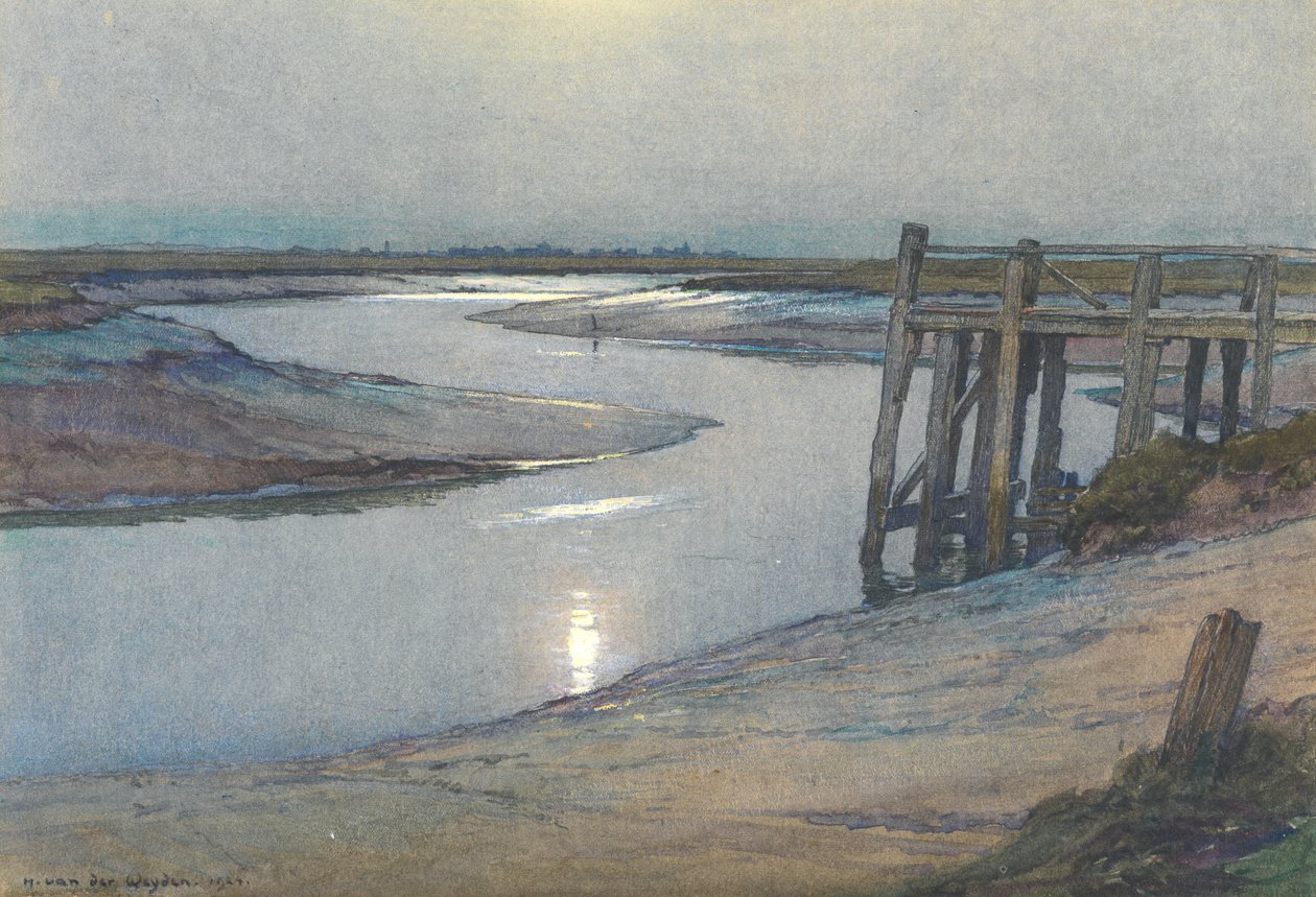 Moonlight - Rye av Harry van der Weyden