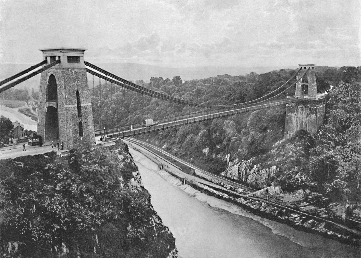 Clifton Suspension Bridge, c1896 av Harvey Barton