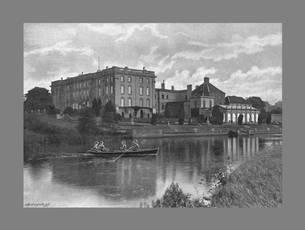 Stoneleigh Abbey, ca 1900 av Harvey Barton