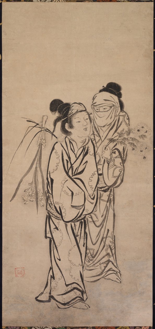 Et par av Hasegawa Soen