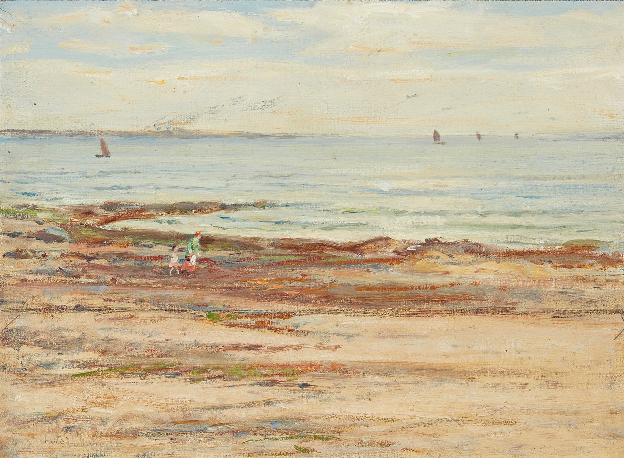 Largo Shore (olje på lerret) av Hector Chalmers