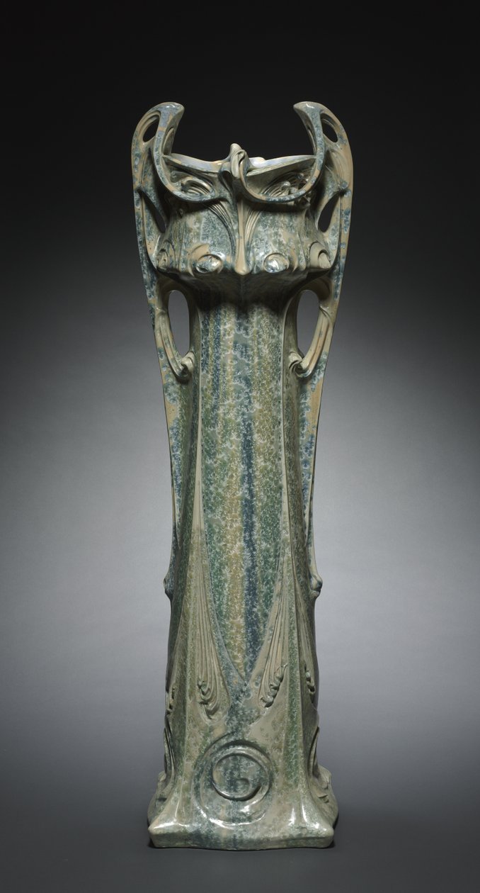 Binelles vase, produsent Sèvres Factory, Frankrike, 1903 av Hector Guimard