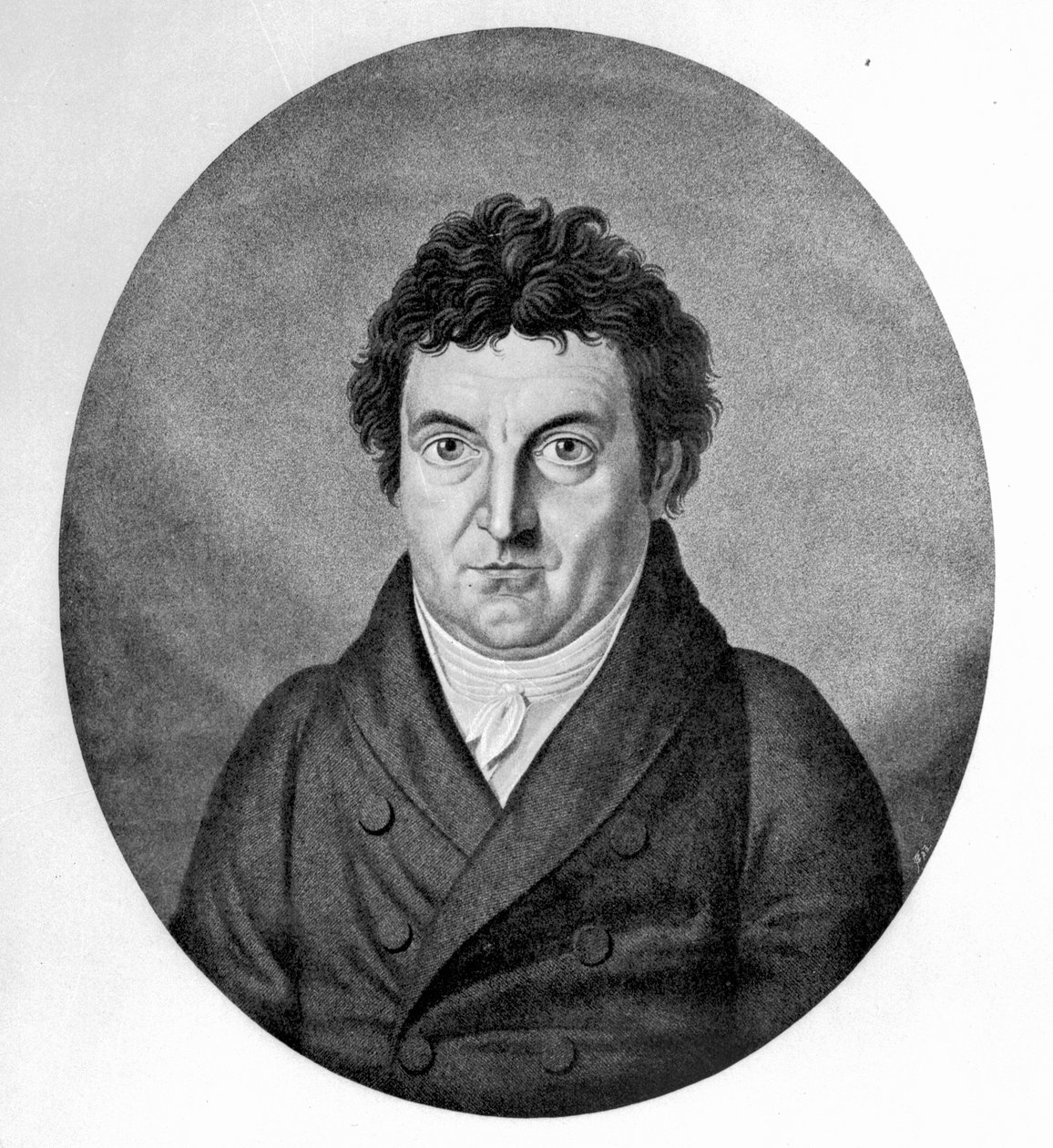 Johann Gottlieb Fichte, gravert av Johann Friedrich Jugel etter et maleri fra 1808 av Heinrich Anton Dahling