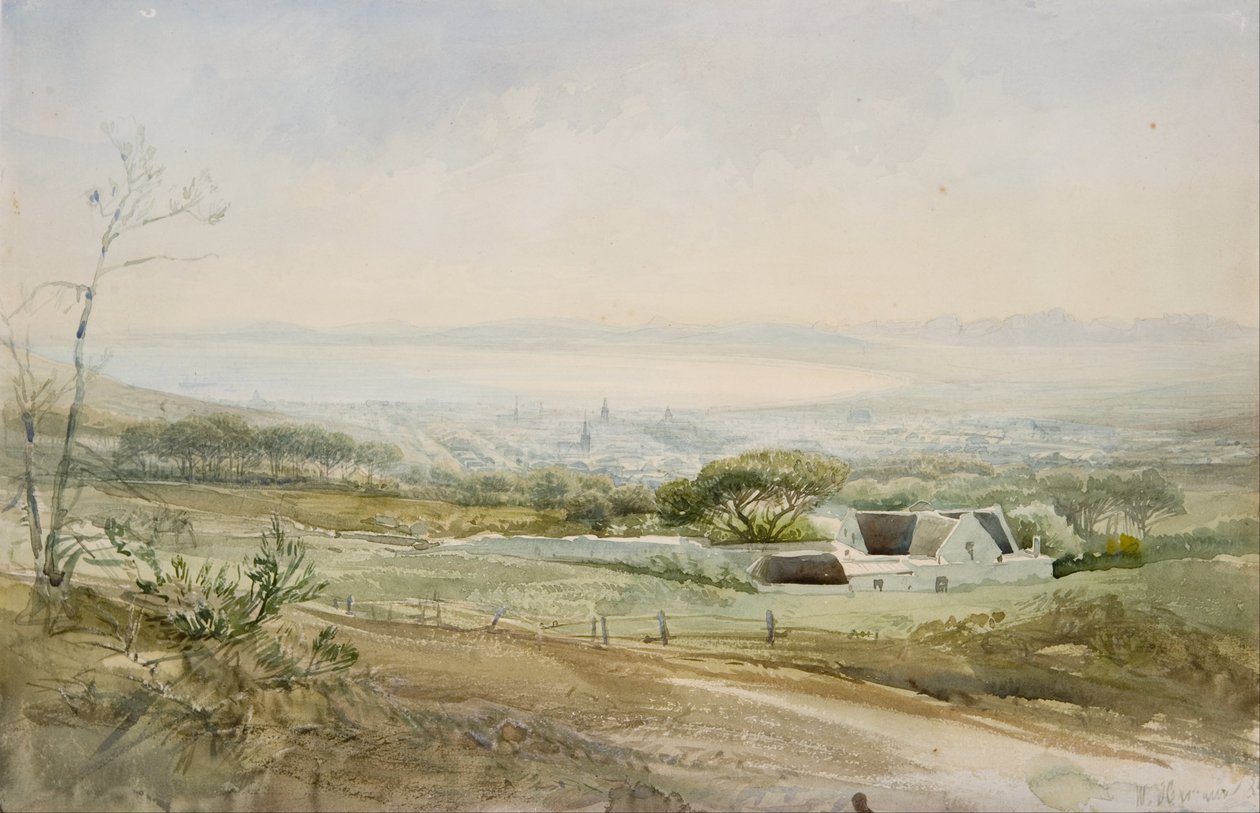 Cape Town fra toppen av Kloof Street av Heinrich Hermann