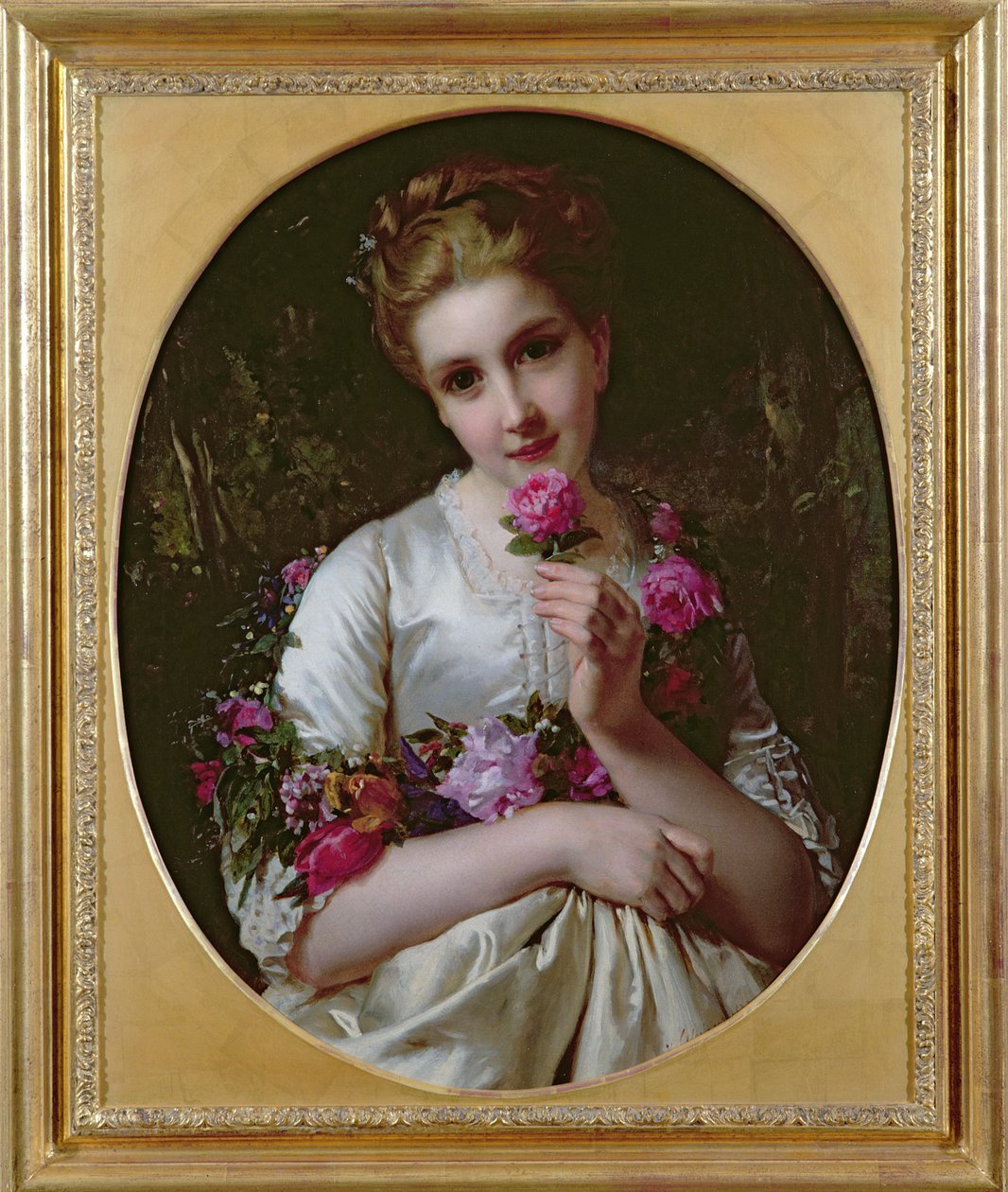 Flora, 1872 av Heinrich Wilhelm Schlesinger