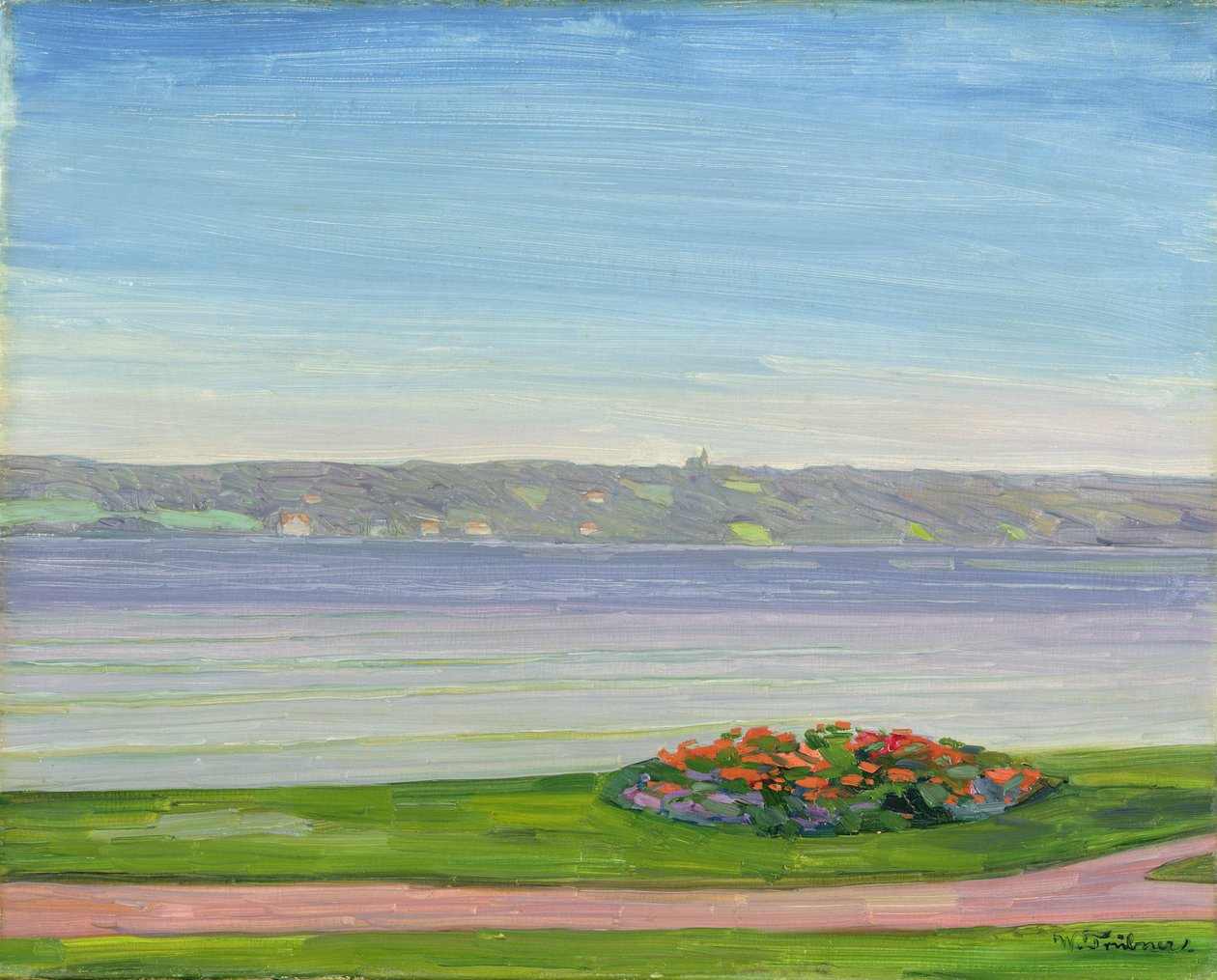 Starnberger See, 1911 av Heinrich Wilhelm Truebner