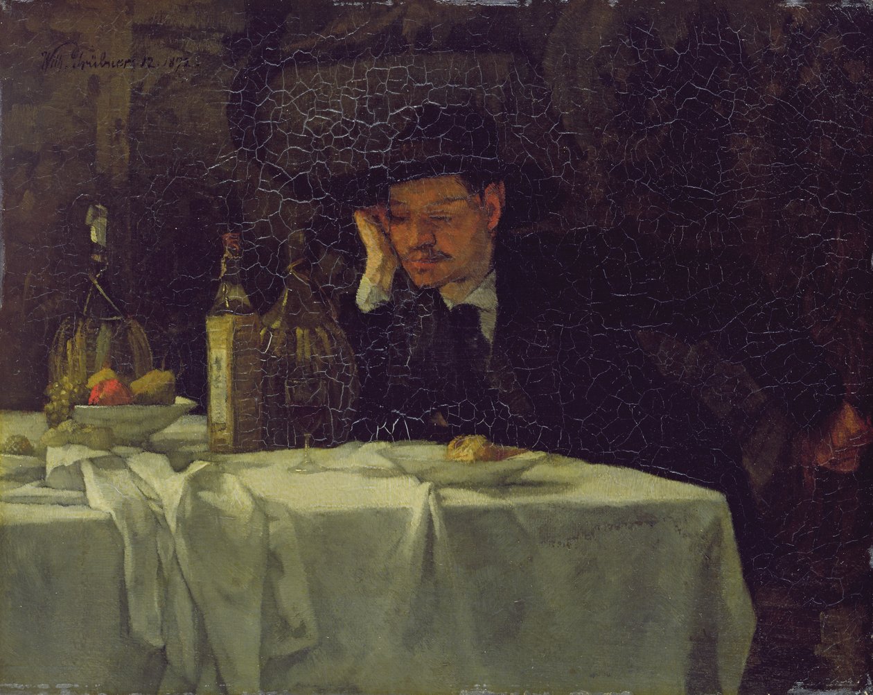 Med vin fra Roma, 1872 av Heinrich Wilhelm Truebner