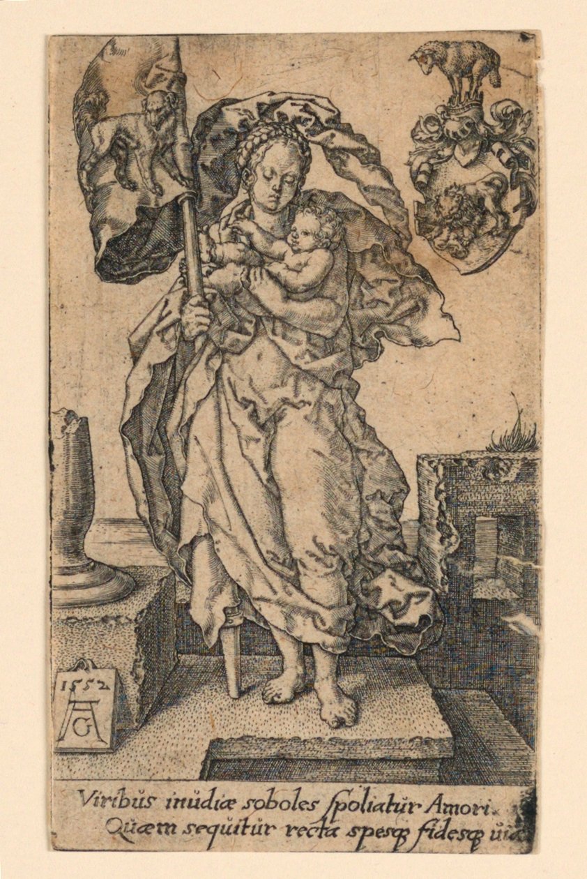 Veldedighet av Heinrich Aldegrever