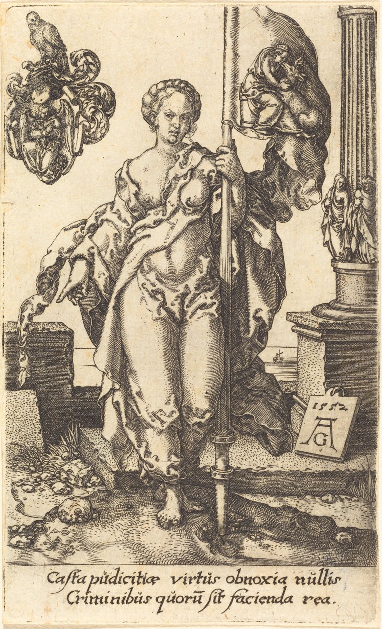 Kyskhet av Heinrich Aldegrever
