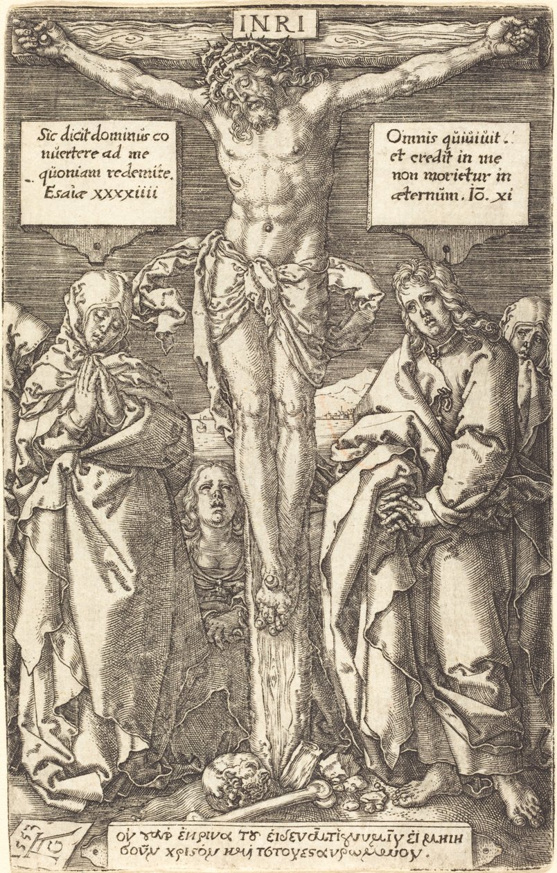Kristus på korset av Heinrich Aldegrever