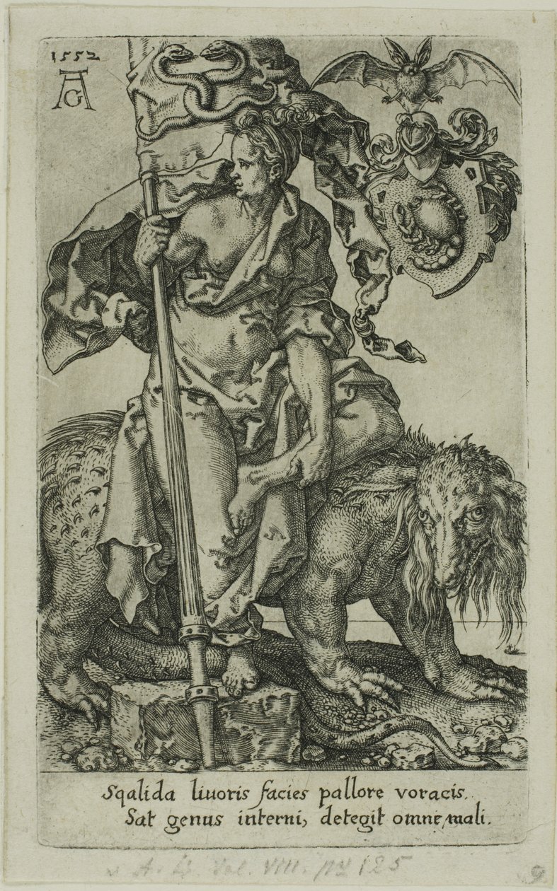 Misunnelse, fra lastene av Heinrich Aldegrever