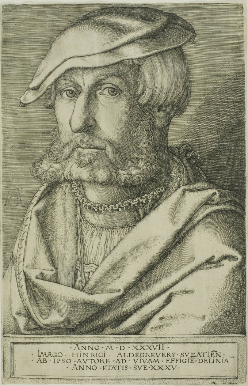Heinrich Aldegrever, 35 år av Heinrich Aldegrever