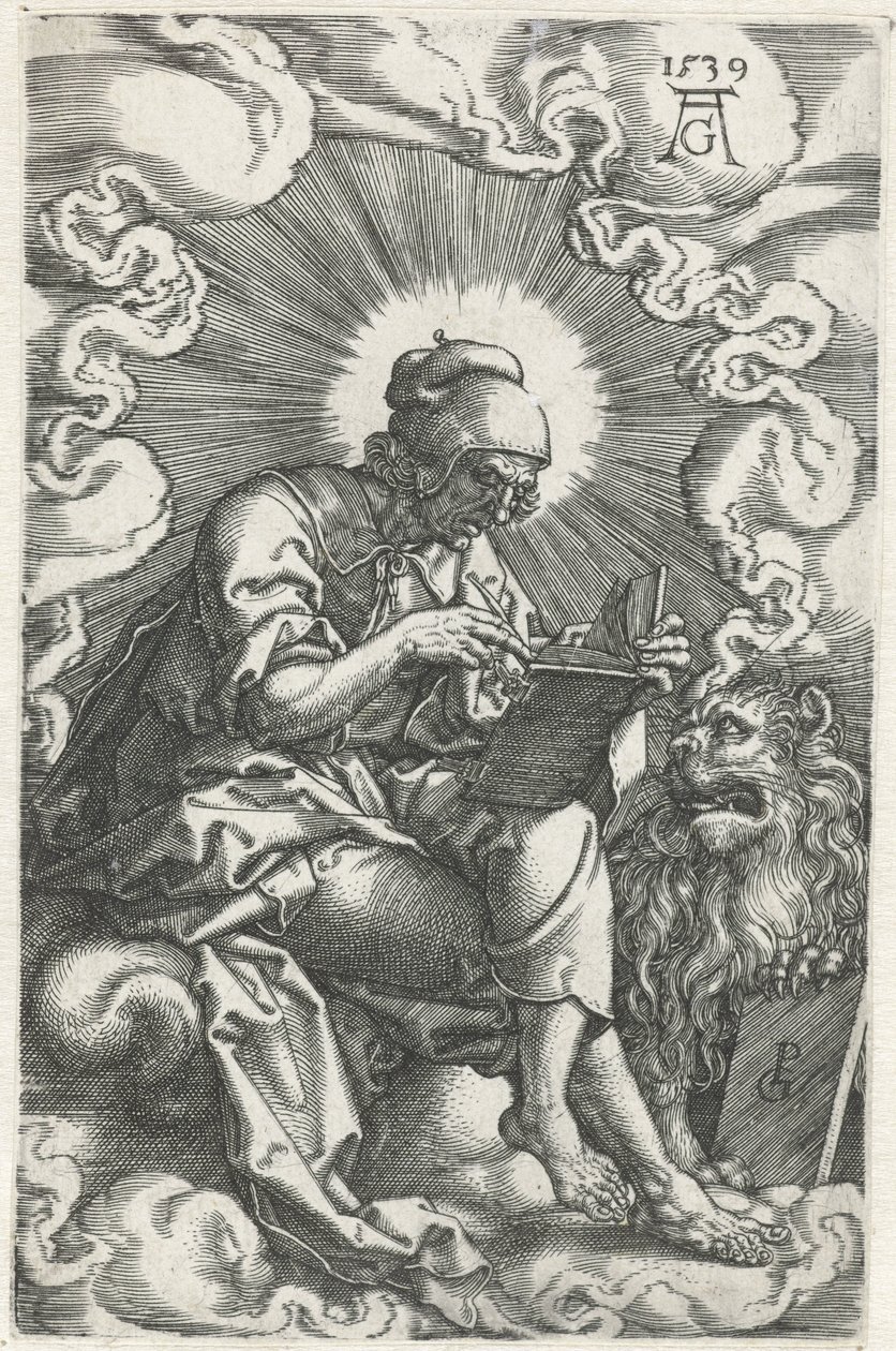 Marcus Fire evangelister (serietittel) av Heinrich Aldegrever