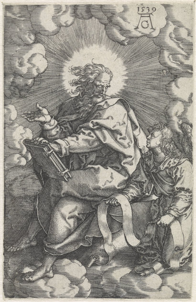 Matthews Fire evangelister (serietittel) av Heinrich Aldegrever