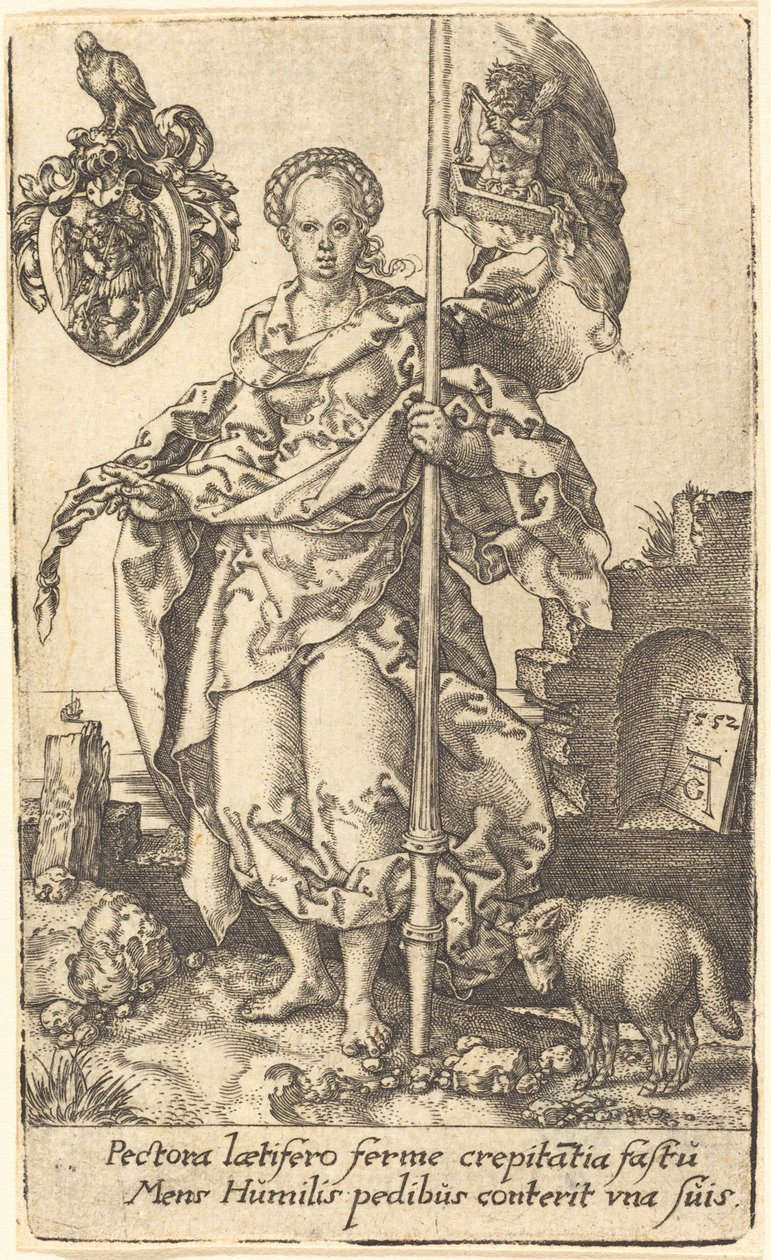 Beskjedenhet av Heinrich Aldegrever