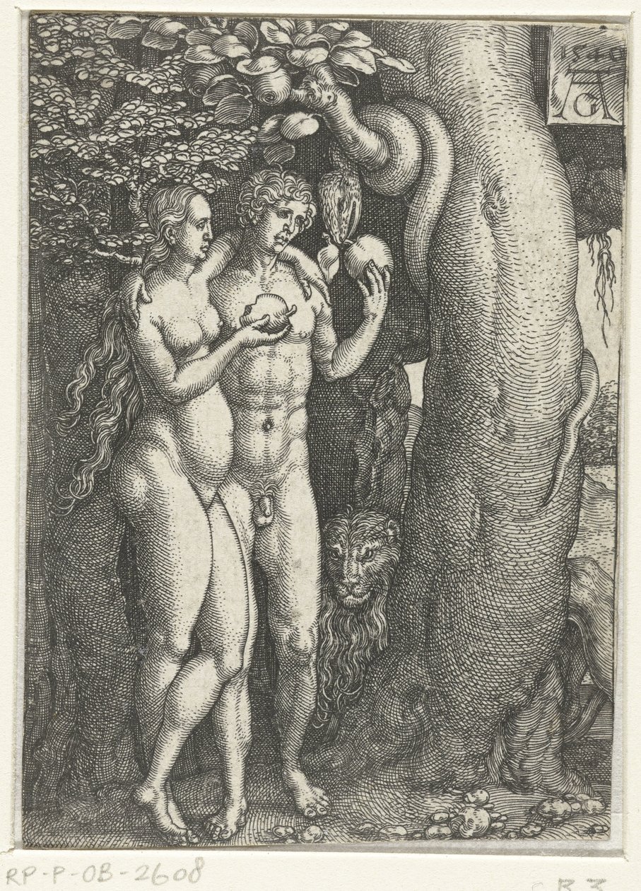 Fall of Man Historien om Adam og Eva (serietittel) av Heinrich Aldegrever