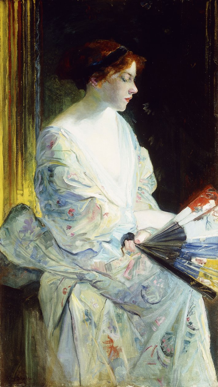 En eksotisk dame, 1911 av Heinrich Augustus Schwabe