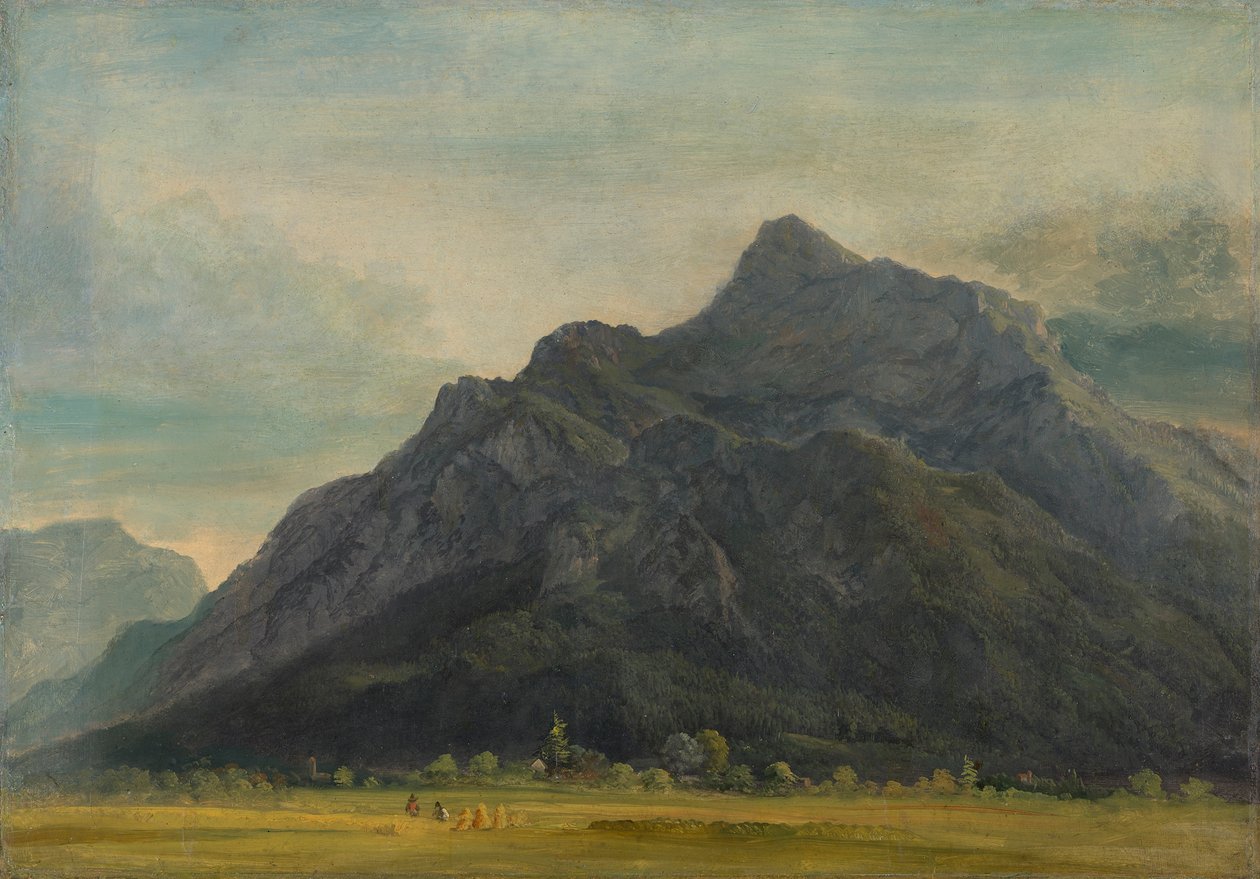 Untersberg nær Salzburg av Heinrich Burkel