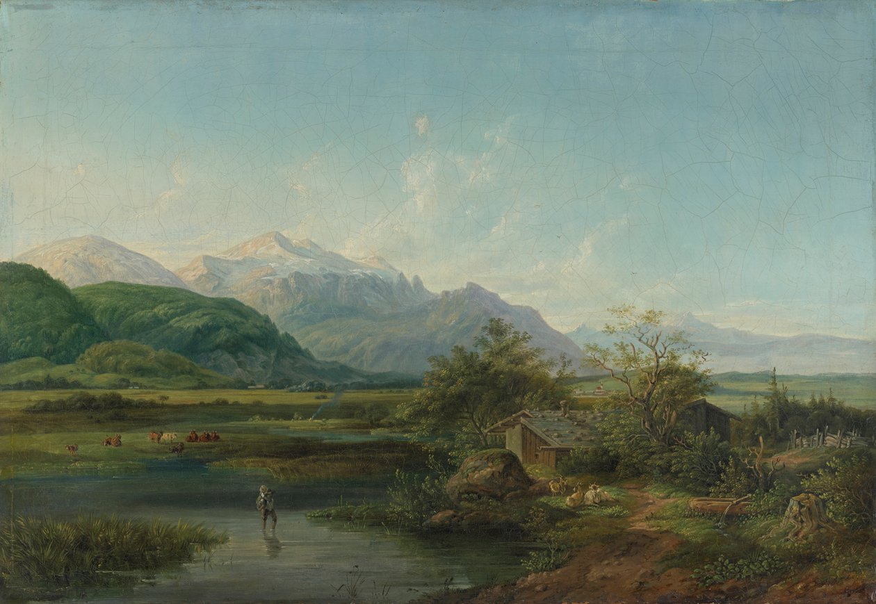 Øvre bayerske myrland av Heinrich Burkel