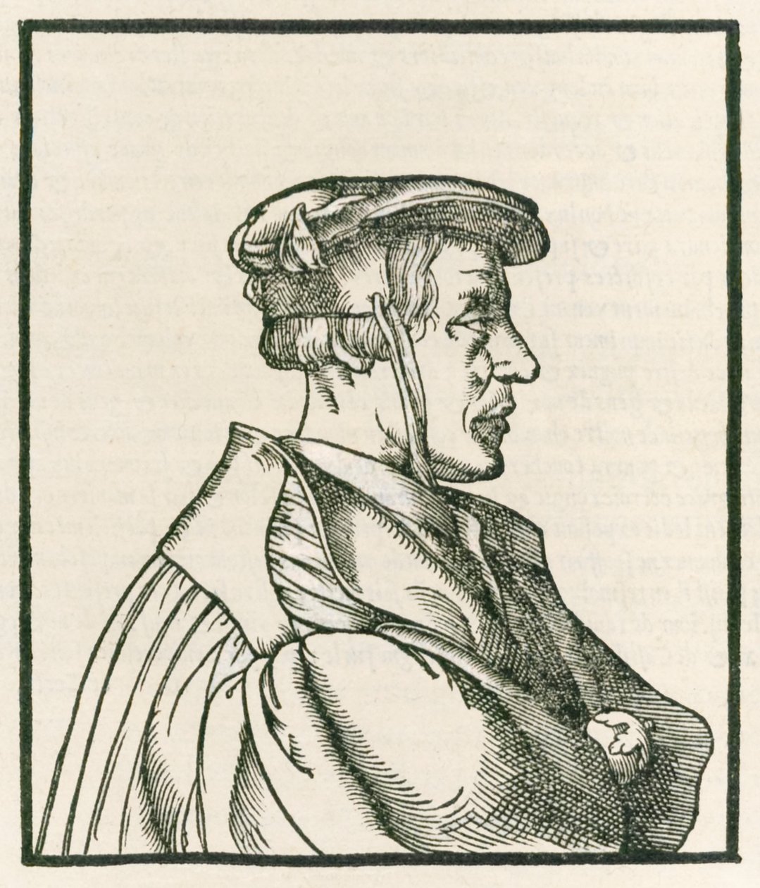 Heinrich Cornelius Agrippa von Nettesheim (1486-1535) tittelsidegravering fra De occulta philosophia libri tres utgitt i 1533. av Heinrich Cornelius Agrippa von Nettesheim