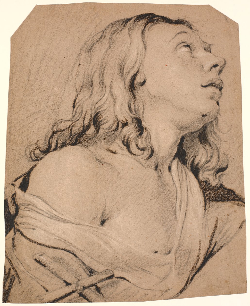 Den angrende Magdalene, byste høyre av Heinrich Dittmers