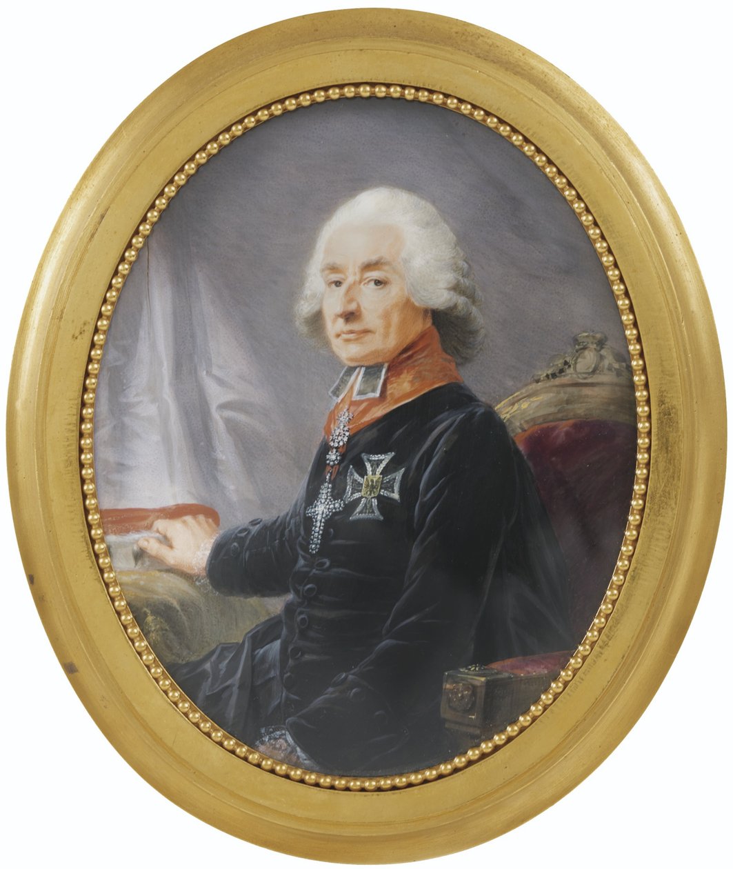 Portrett av Friedrich Karl Joseph Reichsfreiherr von Erthal 1719-1802, 1789 av Heinrich Friedrich Füger