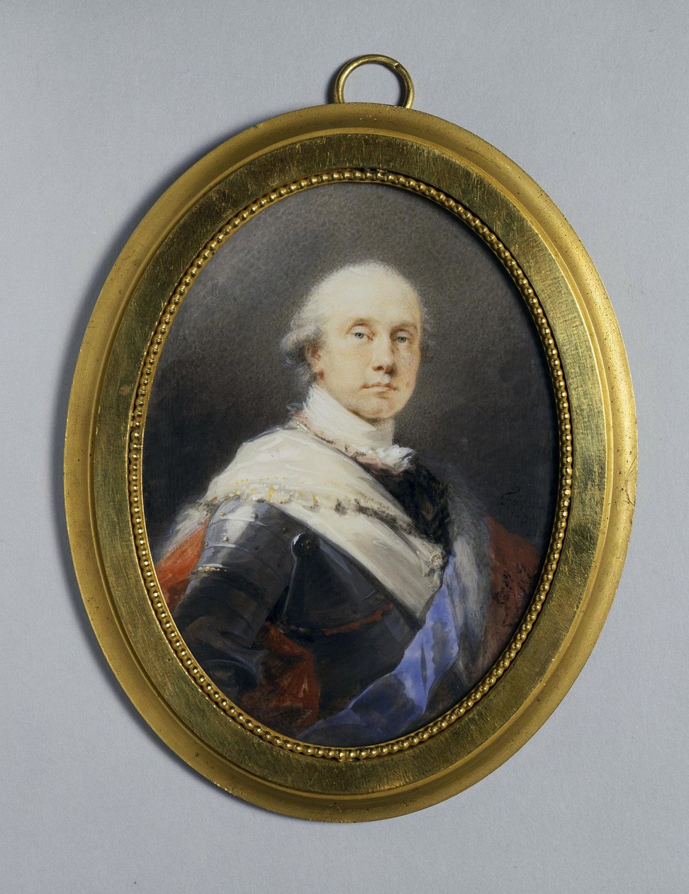 Portrett av prins Karl Heinrich von Nassau-Siegen 1743-1808, 1790. av Heinrich Friedrich Füger